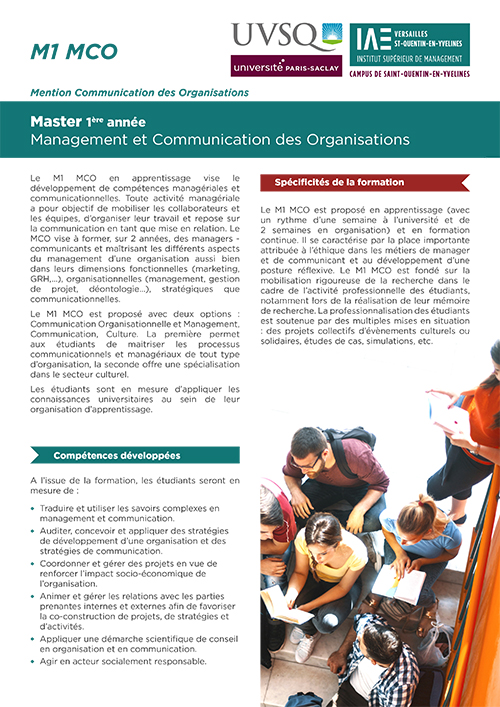 Catalogue des formations proposées par l'IUT - IUT Lyon 1