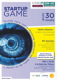 affiche startup game 300323